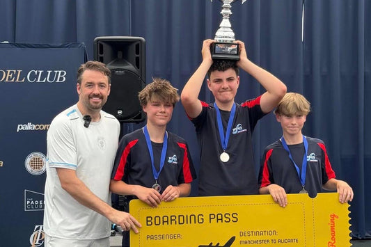 Young Padel Players Receiving Padel Bears Prizes – National Finals 2026