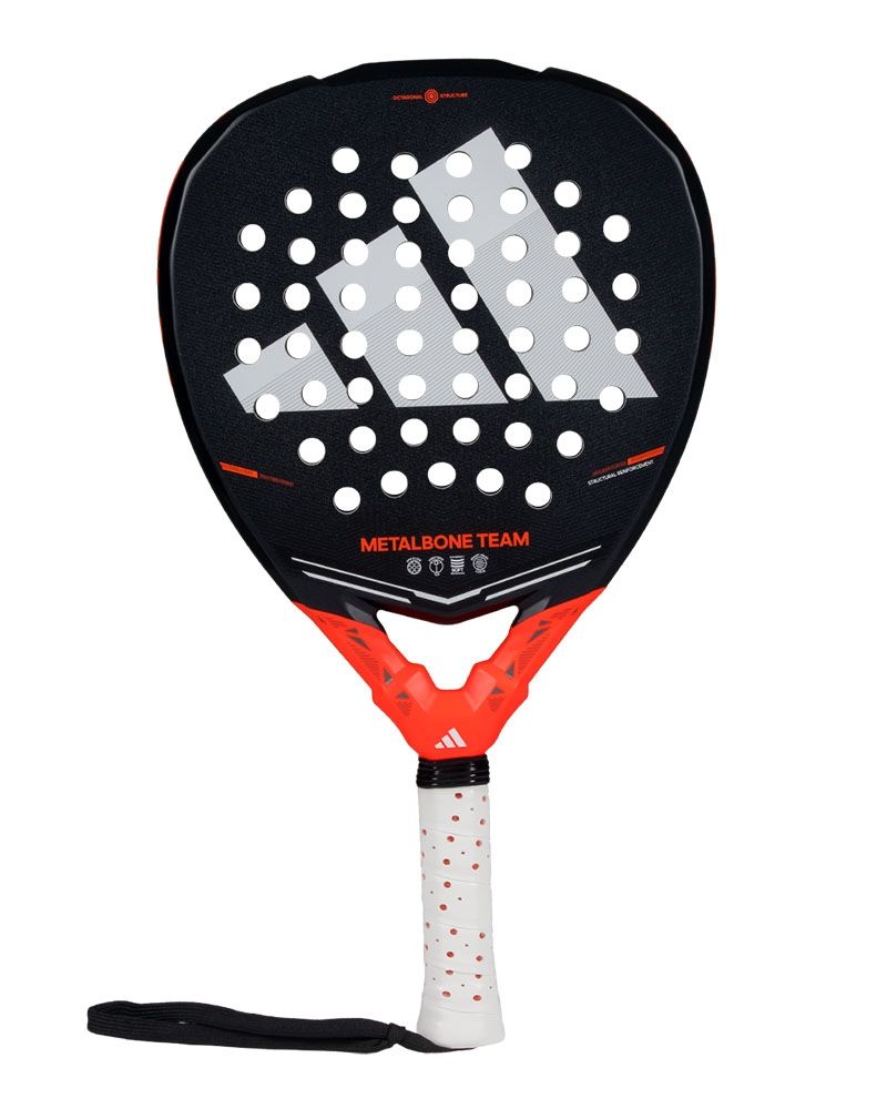 Adidas Metalbone Team padel racket on a white background.