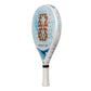 A limited edition 2026 World Cup light blue Adidas padel racket for the Argentina national team, with the World Cup trophy on the face.