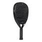 A black Bullpadel 2027 Icon padel racket on a white background.