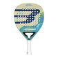 A colourful 2026 Bullpadel padel racket on a white background.