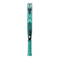 The side of a teal 2026 Bullpadel Neuron padel racket on a white background.