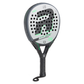Grey Royal Padel Efe Extreme padel racket with green and black branding on a white background.