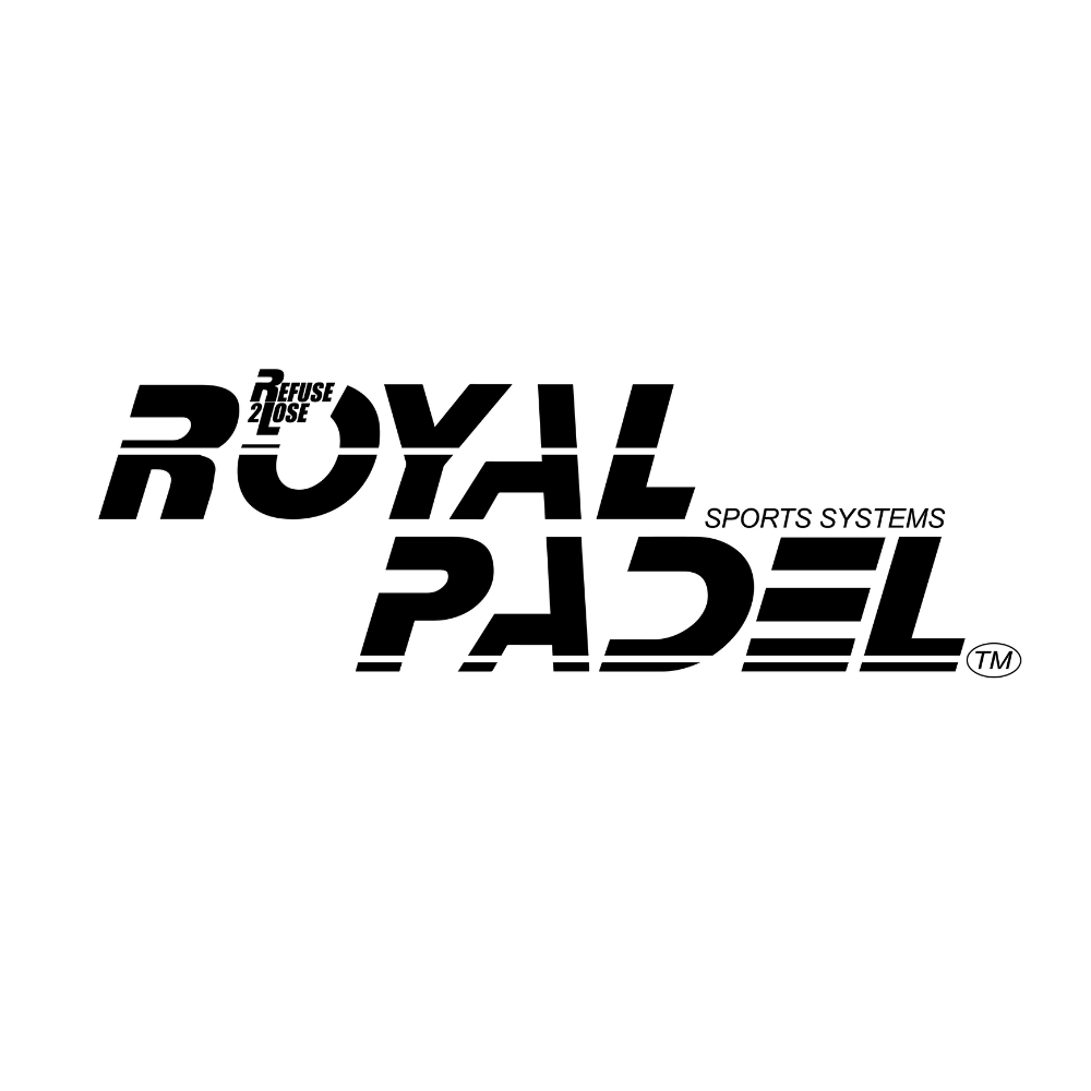 Royal Padel logo on a white background.