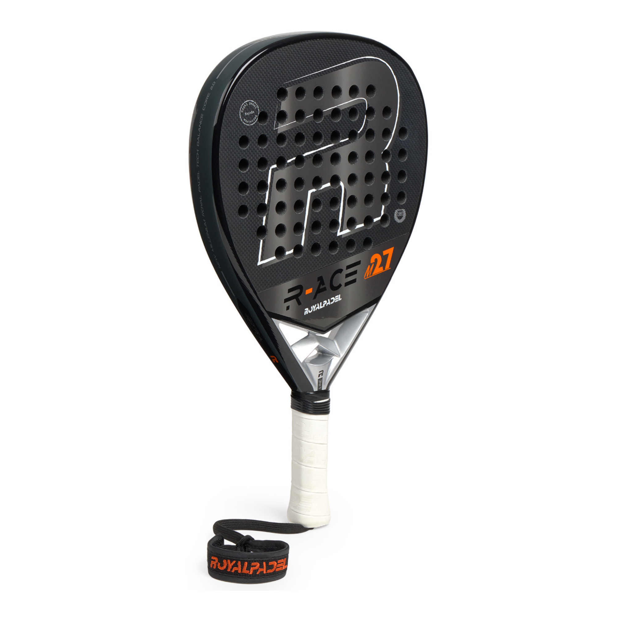 Padel Side Racket Royal Padel M27 R ACE - Built for Power & Big Match Play