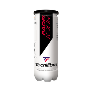 Tecnifibre Padel Tour Balls - Tube of 3