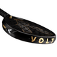 Black and gold paddle with 'VOLT' branding on a white background