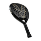 Volt 1000 Black and gold padel racket full image on a white background
