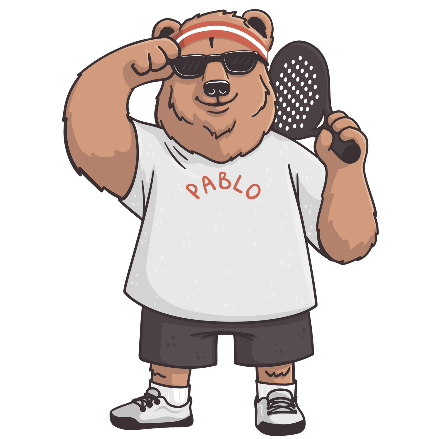 Pablo bear wearing shades