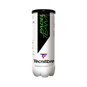 Tecnifibre Padel Team tennis ball can on a white background